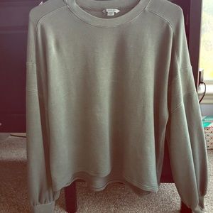 American Eagle Green long sleeve top